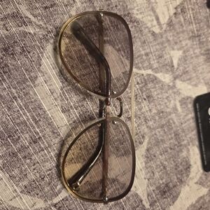True Religion Brown Aviator Sunglasses